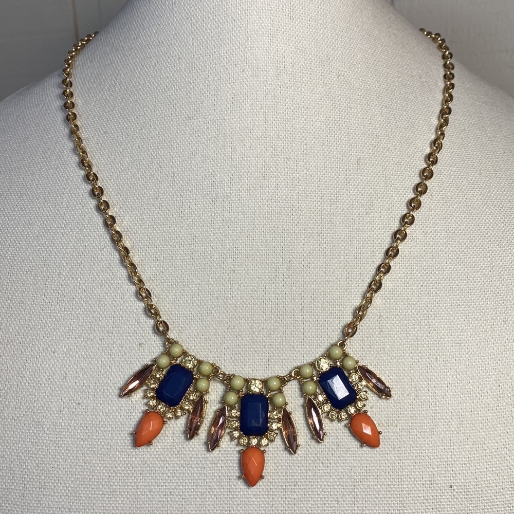 Lovely Multi stone statement necklace